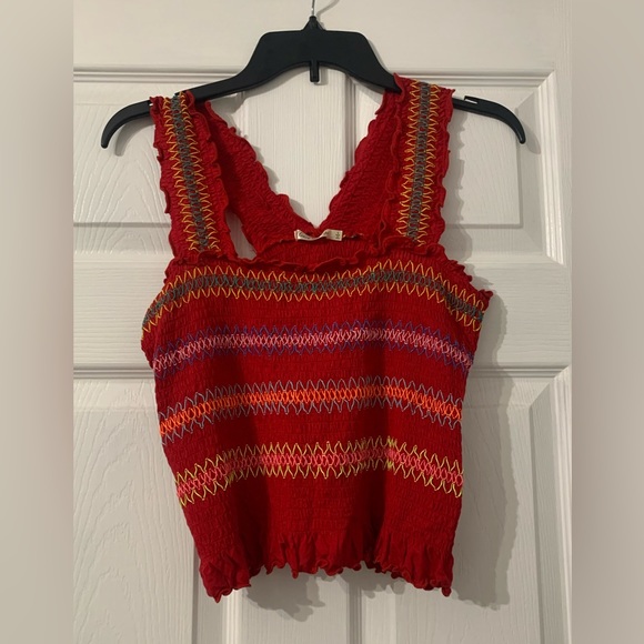 Colorful Crop/Tank Top - Picture 3 of 7